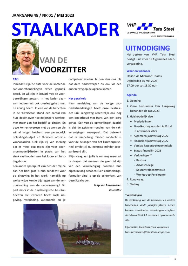 thumbnail of Staalkader-mei-2023